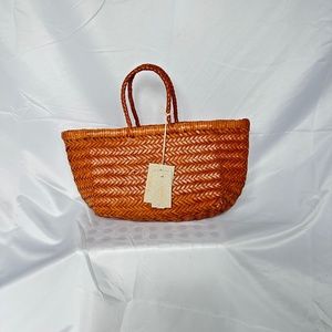 DRAGON DIFFUSION Grace Basket - Small in Tan